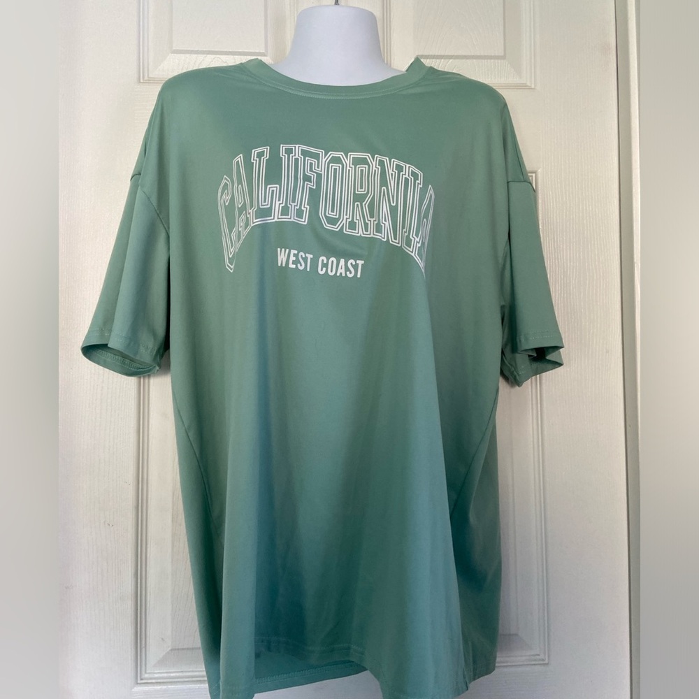 California West Coast Teal T-Shirt